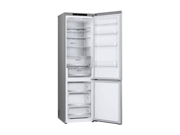 LG GBV7280AMB - Kjøleskap/fryser - bunnfryser - bredde: 59.5 cm - dybde: 67.5 cm - høyde: 203 cm - 387 liter - Klasse A - metall sorbet