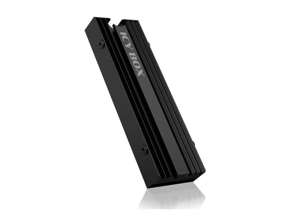 ICY BOX IB-M2HS-PS5 - Fasttilstands-drevvarmelegeme - svart - for Sony PlayStation 5