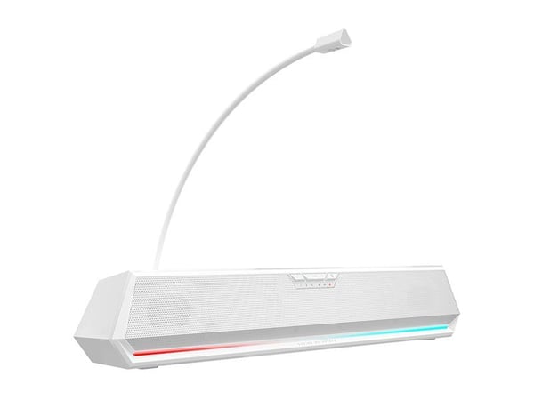 HECATE G1500 BAR - Lydplanke - for PC - 7,1 kanaler - trådløs - Bluetooth - USB - 5 watt - hvit