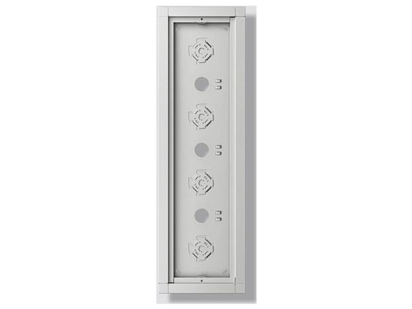 Siedle GA 612-4/1-01 SM utvendig hus (210012259-00) sølv-metallic