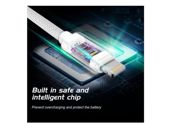 Swissten 71524306, 2 m, Lightning, USB A, Uros, Uros, Punainen