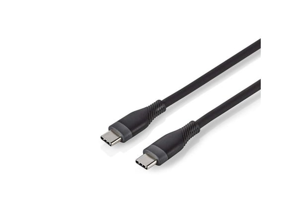 Nedis CCGB60820BK15, 1,5 m, USB C, USB C, USB 2.0, 0,48 Gbit/s, Sort