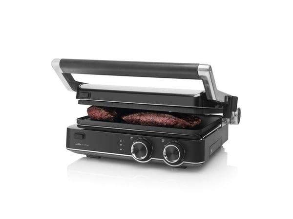Eta GrilChef, Svart, Rustfritt stål, Rektangulær, Rotasjon, 220 °C, Avtagbart lokk, 180°