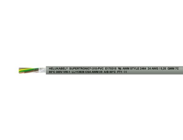 Helukabel 49902 Släppkabel S-TRONIC 310-PVC 12 x 0,25 mm² Grå 100 m