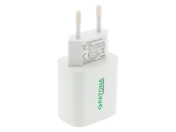 PATONA 2592, inomhus, USB, 5 V, 3 A, Vit