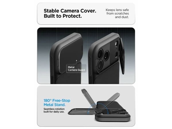 Spigen OPTIK ARMOR MAG MAGSAFE iPhone 17 PRO MAX ABYSS GREEN