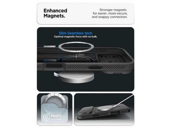 Spigen OPTIK ARMOR MAG MAGSAFE iPhone 17 PRO MAX ABYSS GREEN