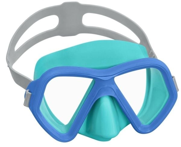 Bestway junior snorkelmaske 22040, anatomisk stropp, blandede farger, +7 år