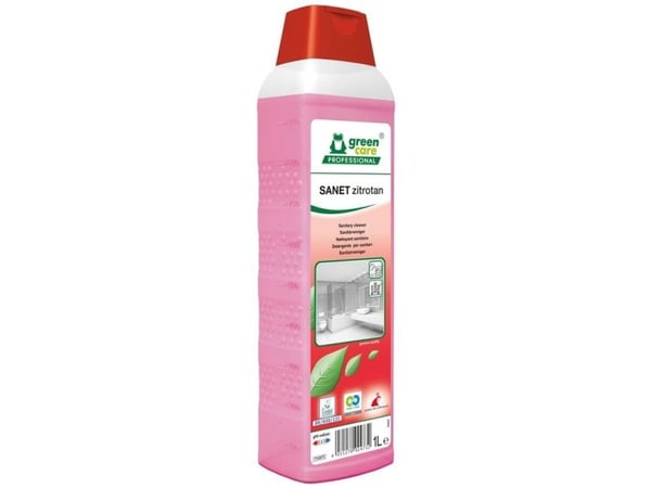 Sanitetsrengøring, Tana, SANET zitrotan Sanitary cleaneR 1 l, 1 stk - (10 stk.)