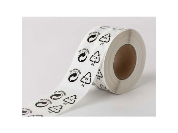 Etiket, Etiket Adhesive rulle a 1000 etiketter