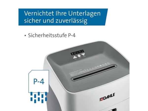Makuleringsmaskine, Dahle Deskside 404P, 40 L palle a 8 stk