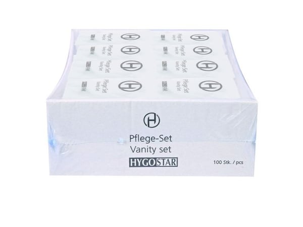 Hoteltilbehør, Hygiene & Janitorial Vanity kit, pakke a 100 stk