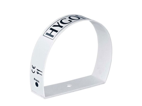 Engangshandsker, Handsker, Clean Hands Ring plastic without Magnet, Polyacryle hvid, pakke a 5 stk