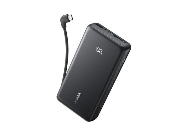 Anker A110E, 20000 mAh, 22,5 W, musta