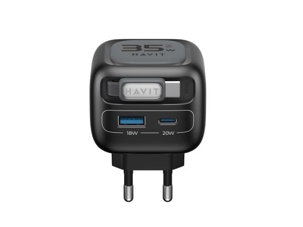 Havit UC251 EU, Sisätila, 20 V, 0,7 m, Musta