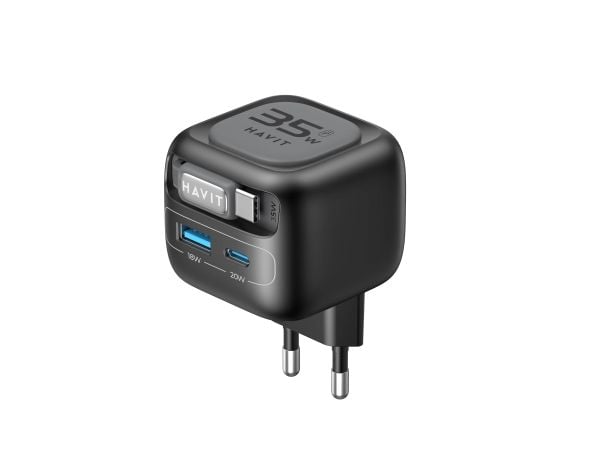 Havit UC251 EU, Sisätila, 20 V, 0,7 m, Musta