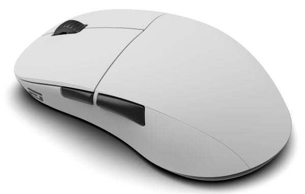 Endgame Gear XM2w 4k v2, Høyre hendt, Optisk, RF Wireless + USB Type-A, 30000 DPI, Hvit