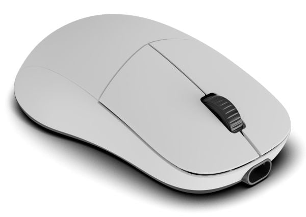 Endgame Gear XM2w 4k v2, Høyre hendt, Optisk, RF Wireless + USB Type-A, 30000 DPI, Hvit