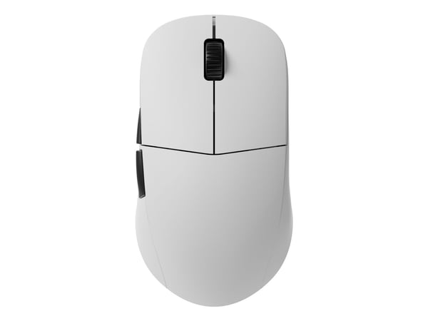 Endgame Gear XM2w 4k v2, Høyre hendt, Optisk, RF Wireless + USB Type-A, 30000 DPI, Hvit