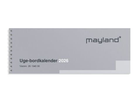 Uge-bordkalender 2026