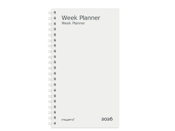 Veckoplanerare stående format REFILL 2026