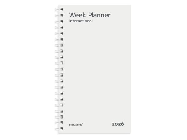Week Planner International tværformat REFILL 2026