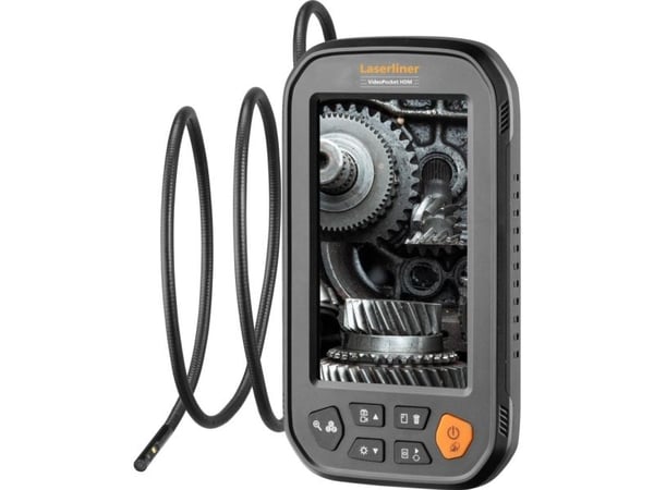 Laserliner VideoPocket HDM Duo, 480 x 272 piksler, 10,9 cm (4,3"), 1280 x 720 piksler, 68°, 2x, 5,5 mm