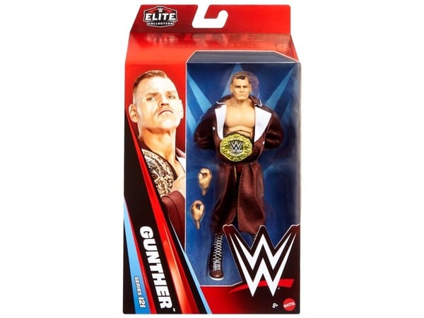 WWE Elite Collection Gunther Action Figure, 8 år, Flerfarget, Plast