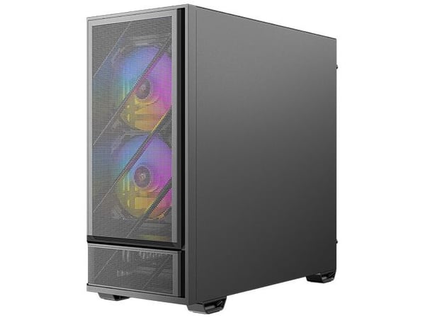 Antec P30 ARGB - Mid tower - ATX - sidepanel med vindu (herdet glass) - ingen strømforsyning - USB/lyd