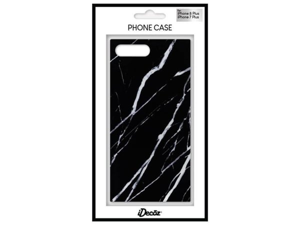 iDecoz BM862PC2, Etui, Apple, iPhone 7 Plus, iPhone 8 Plus, 14 cm (5.5"), Svart, Hvit