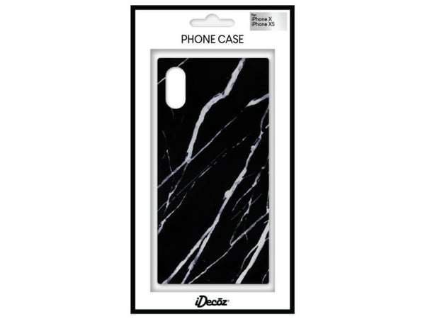 iDecoz BM862PC4, Etui, Apple, iPhone X/XS, 14,7 cm (5.8"), Svart, Hvit