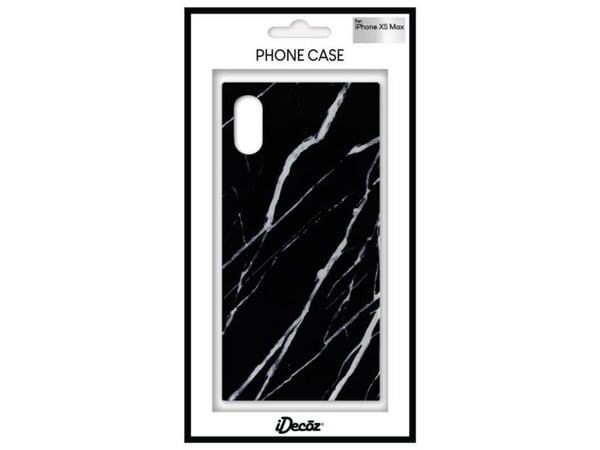 iDecoz BM862PC5, Etui, Apple, iPhone XS Max, 16,5 cm (6.5"), Svart, Hvit