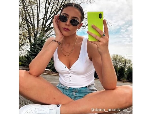 IDECOZ Mobile Cover Neon keltainen