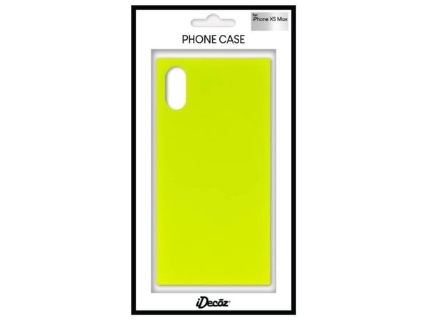 iDecoz NY826PC5, Etui, Apple, iPhone XS Max, 16,5 cm (6.5"), Gult