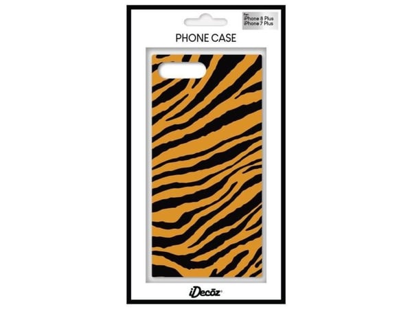 iDecoz TG732PC2, Mobilskal, Apple, iPhone 7 Plus, iPhone 8 Plus, 14 cm (5.5"), Svart, Brun
