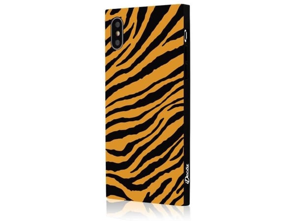 iDecoz TG732PC4, Suojus, Apple, iPhone X/XS, 14,7 cm (5.8"), Ruskea, musta