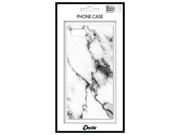 IDECOZ Mobile Cover Valkoinen marmori
