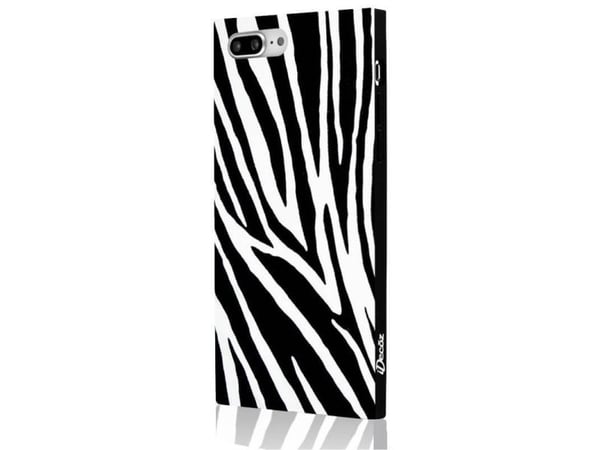 iDecoz ZB954PC2, Mobilskal, Apple, iPhone 7 Plus, iPhone 8 Plus, 14 cm (5.5"), Vit, Svart