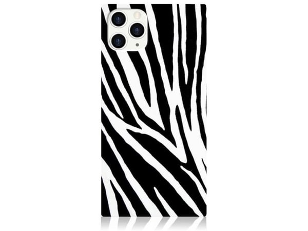 iDecoz ZB954PC8, Suojus, Apple, iPhone 11 Pro Max, 16,5 cm (6.5"), musta, Valkoinen