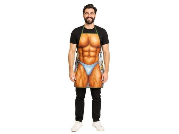 Bodybuilder-förkläde