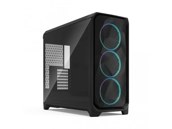 Fractal Design Meshify 3 XL - FT - utvidet ATX (E-ATX) - sidepanel med vindu (herdet glass) - ingen strømforsyning (ATX) - sort TG lys fargetone - ...