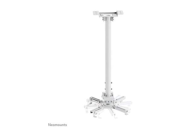 Neomounts CL25-550WH1 - Monteringssett (takmontering) - full bevegelse - for projektor - easy-install, height 74.5 - 114.5 cm - stål - hvit