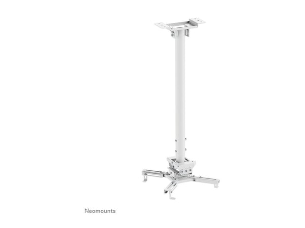 Neomounts CL25-550WH1 - Monteringssett (takmontering) - full bevegelse - for projektor - easy-install, height 74.5 - 114.5 cm - stål - hvit