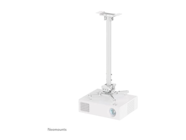 Neomounts CL25-550WH1 - Monteringssett (takmontering) - full bevegelse - for projektor - easy-install, height 74.5 - 114.5 cm - stål - hvit