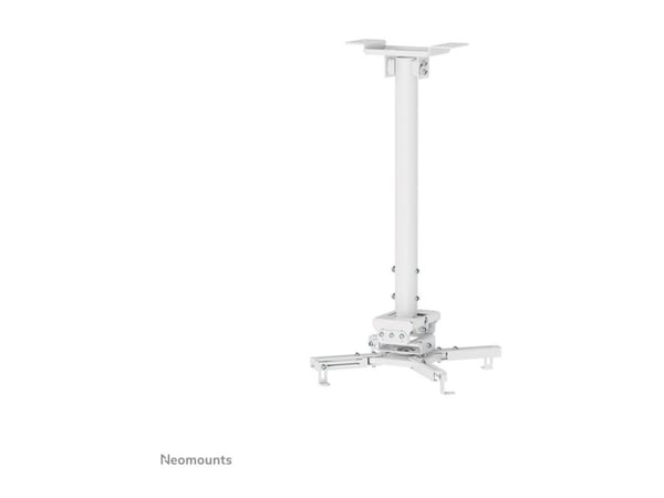 Neomounts CL25-540WH1 - Monteringssett (takmontering) - full bevegelse - for projektor - easy-install, height 60.5 - 90.5 cm - stål - hvit