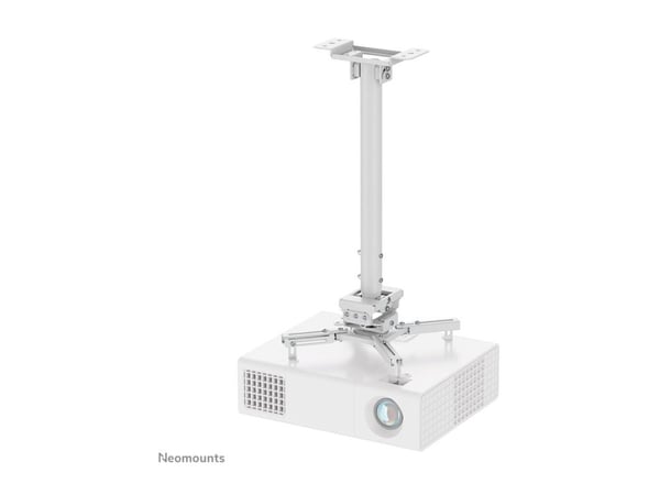 Neomounts CL25-540WH1 - Monteringssett (takmontering) - full bevegelse - for projektor - easy-install, height 60.5 - 90.5 cm - stål - hvit