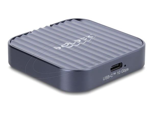Delock Magnetisk kabinett USB Type-C 10 Gbps for 1 x M.2 NVMe eller SATA SSD (42032)