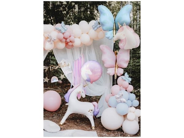 Hjørne Happy Birthday folieballong