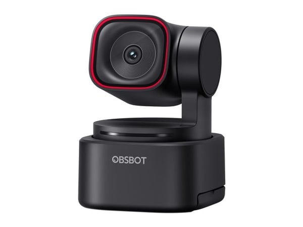 OBSBOT Tiny 3 Lite webbkamera med fjärrkontroll och mikrofon