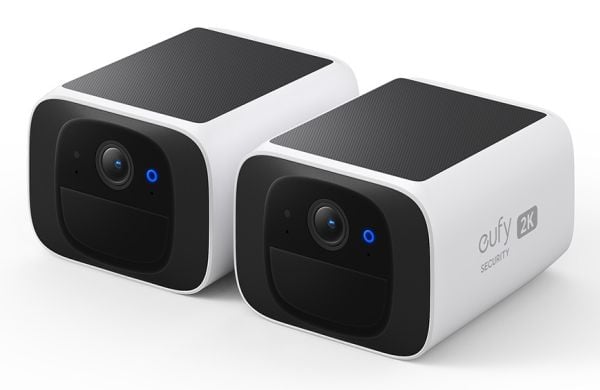 Eufy SoloCam S220, IP-sikkerhetskamera, Inne & Ute, Trådløs, Tak/Vegg, Hvit, Cube